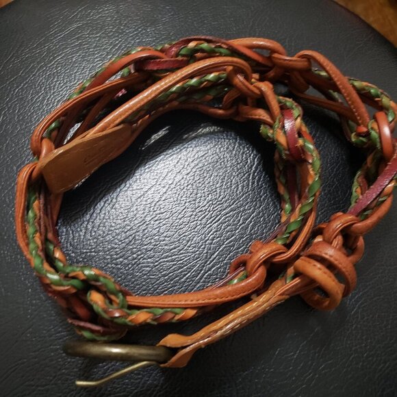 Carlos Falchi Leather Belt main image 10